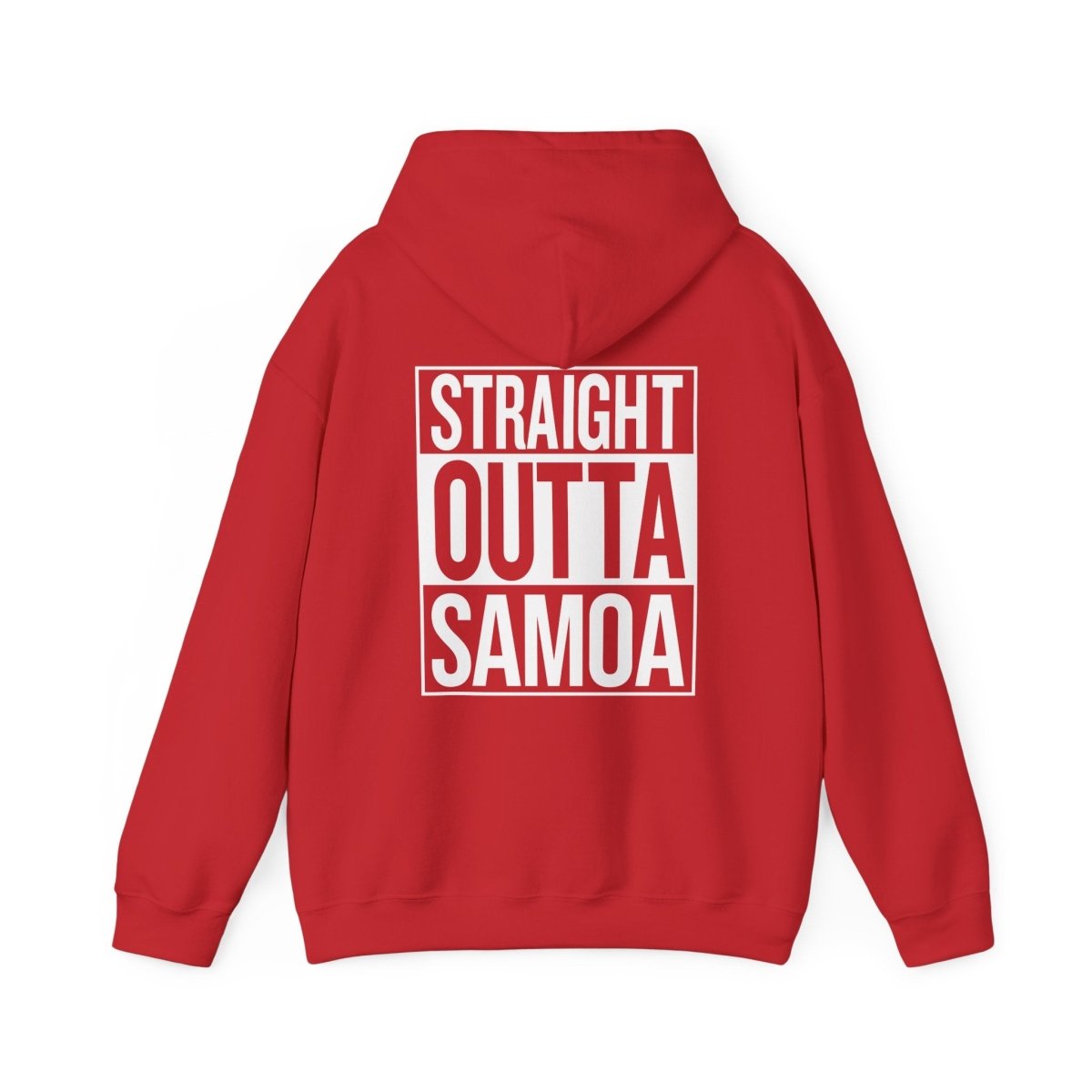 IslandHeavy™ Hoodie – Plus 2XL - 5XL – Straight Outta - AU/NZ - The Koko Samoa