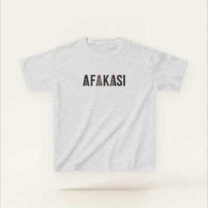 Kids Unisex Cotton Tee - Afakasi - AU/NZ - The Koko Samoa