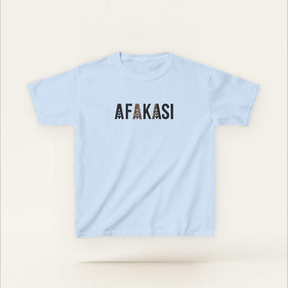 Kids Unisex Cotton Tee - Afakasi - AU/NZ - The Koko Samoa