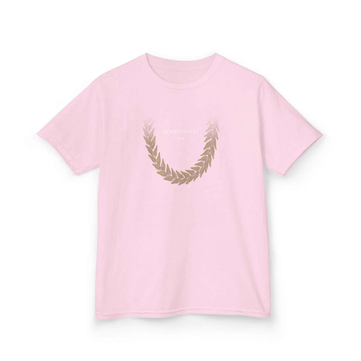 Ula Fala Brown kids tee, The Koko Samoa