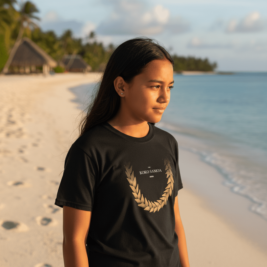 Kids unisex T-shirt by The Print Bar in brown, featuring a casual design, suitable for children in AU/NZ.
