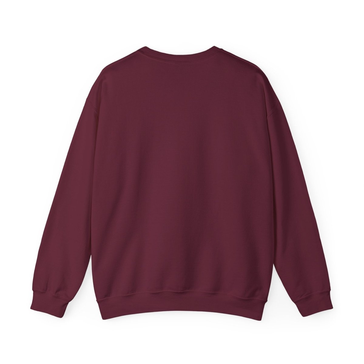 Unisex heavy sweatshirt in ash color featuring the Alofa design, suitable for both men and women.