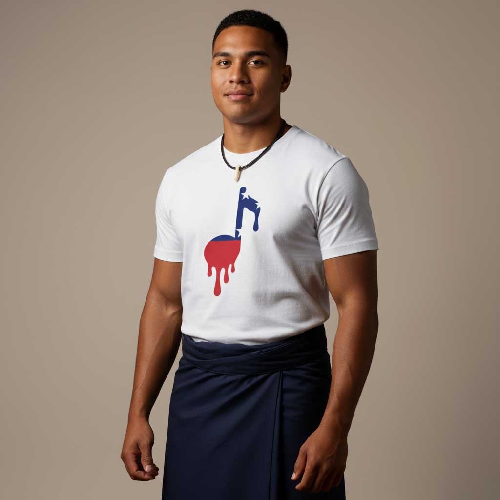 Samoan Note tee, The Koko Samoa