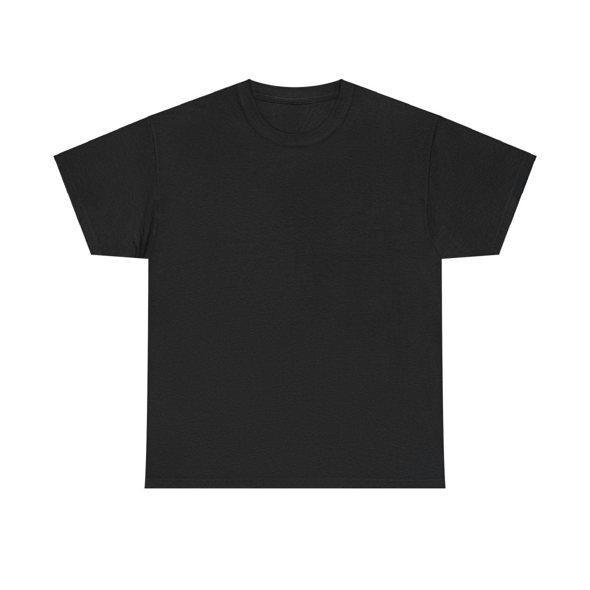 Black Heavy Unisex Tee from The Print Bar featuring "Straight Outta Samoa" design, casual T-shirt for men and women.