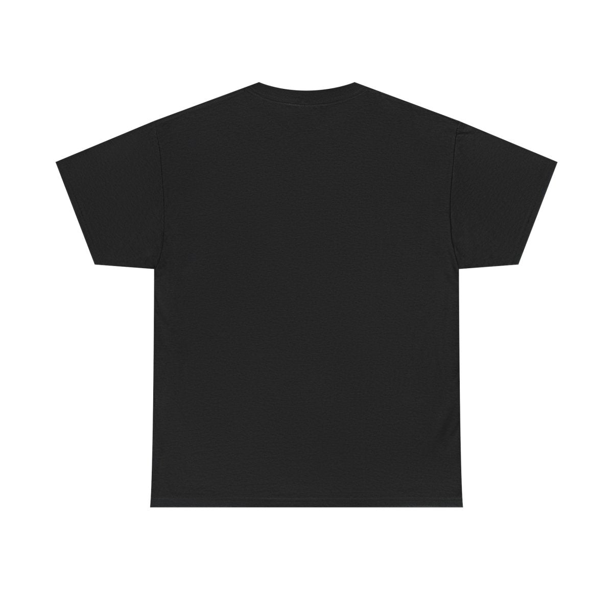 Black heavy unisex tee by The Print Bar featuring Ula Nifo design, perfect for casual wear and comfortable fit.