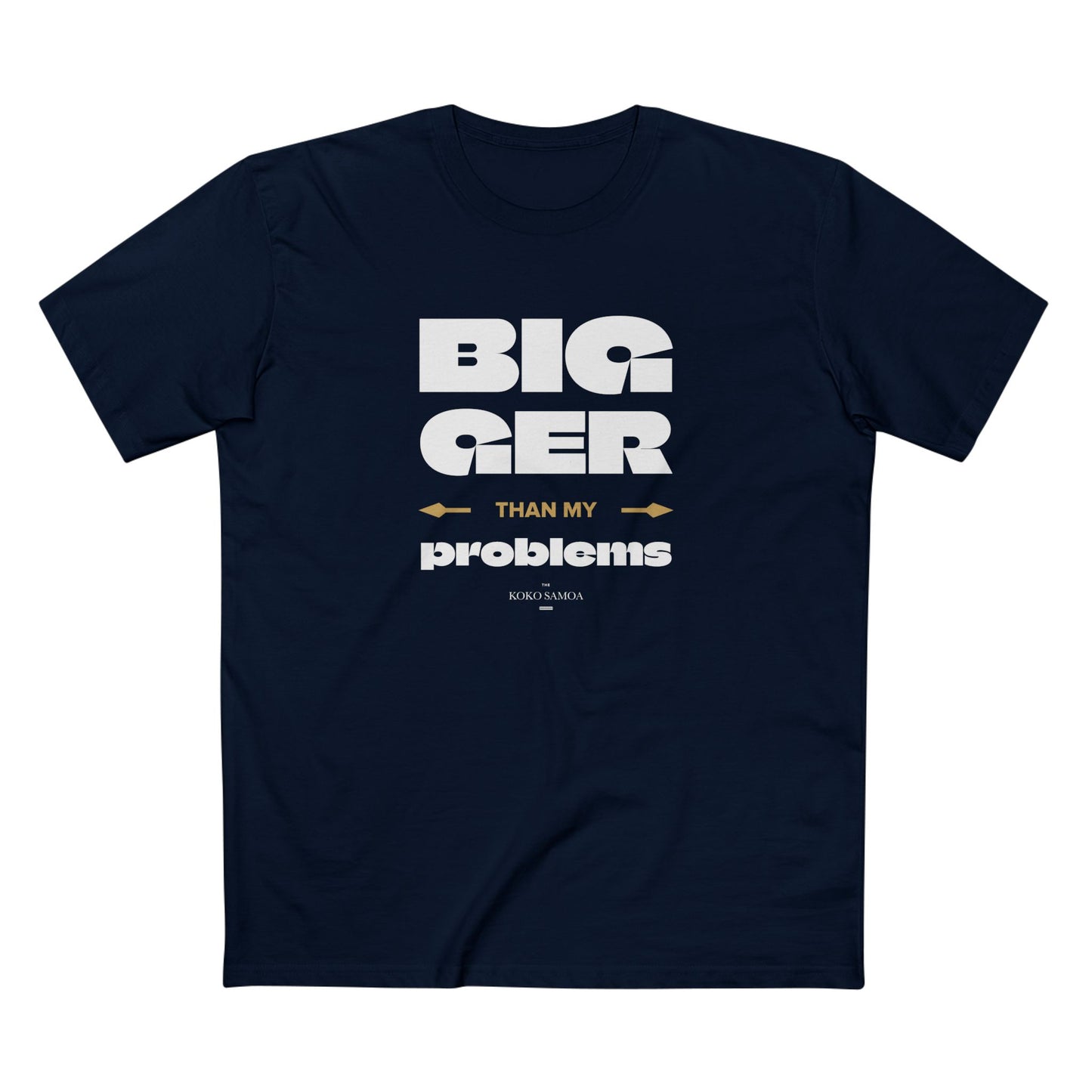Soft Unisex Tee - Bigger Than Problems - Personalised - AU/NZ