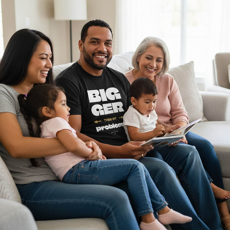 Soft Unisex Tee - Bigger Than Problems - Personalised - AU/NZ