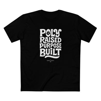 Soft Unisex Tee - Poly Raised - Personalised - AU/NZ