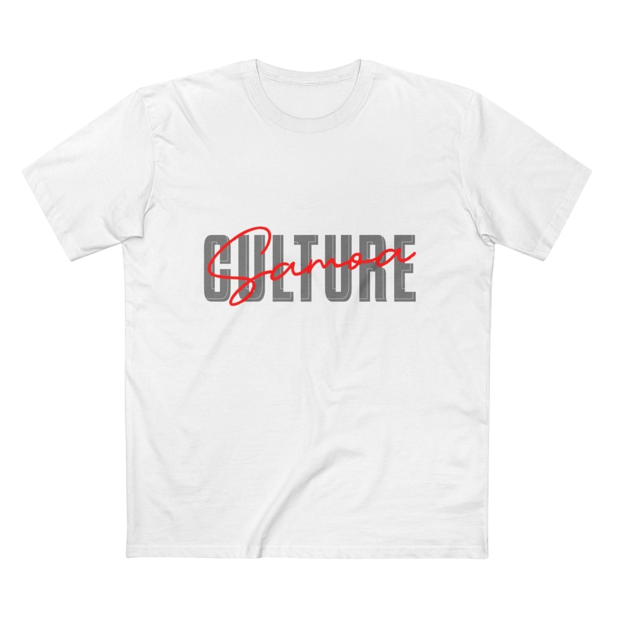 Soft unisex Samoa Culture tee by The Print Bar, featuring a comfortable fit and Samoa-inspired design in army green.