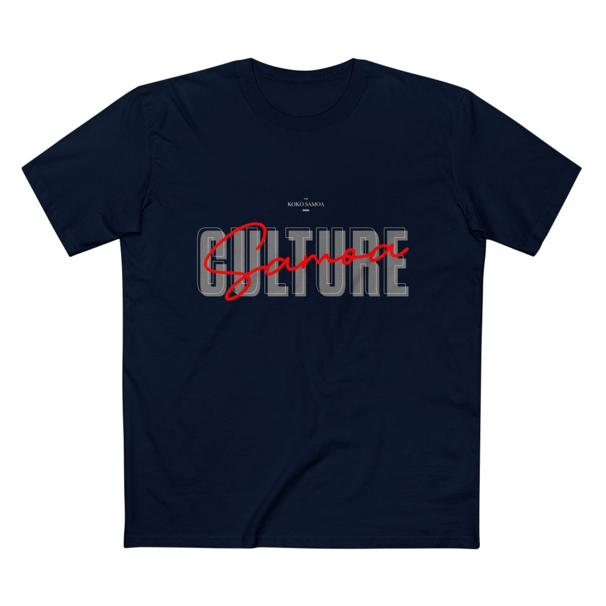 Soft unisex Samoa Culture tee by The Print Bar, featuring a comfortable fit and tropical design in army green.