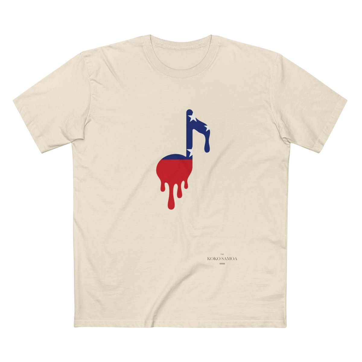 Samoan Note tee, The Koko Samoa