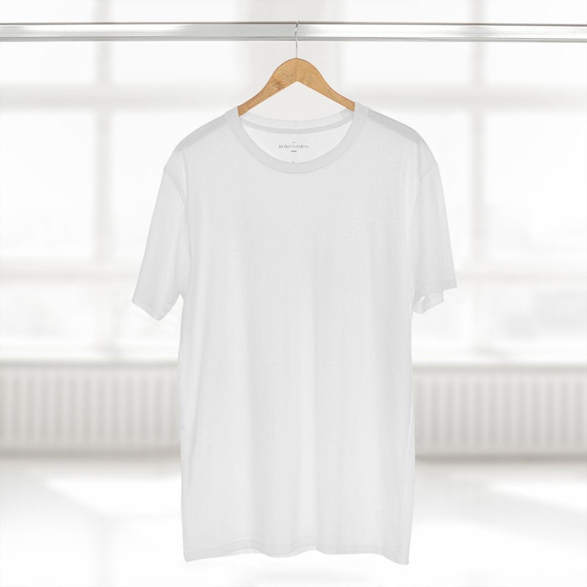 Black soft unisex tee with the 685 print, The Koko Samoa