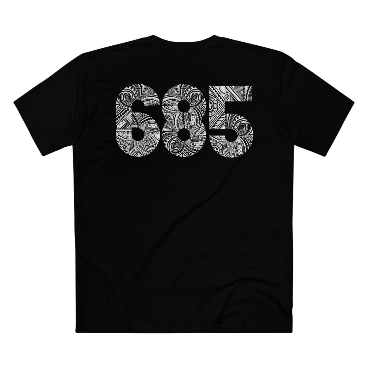 Black unisex soft T-shirt by The Print Bar with a relaxed fit, shown laid flat for style and comfort.