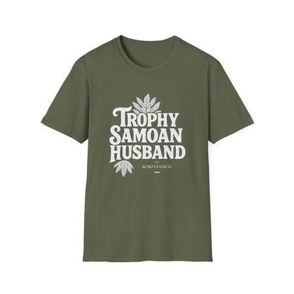 Soft Men's Tee - Trophy Samoan Husband - AU/NZ - The Koko Samoa