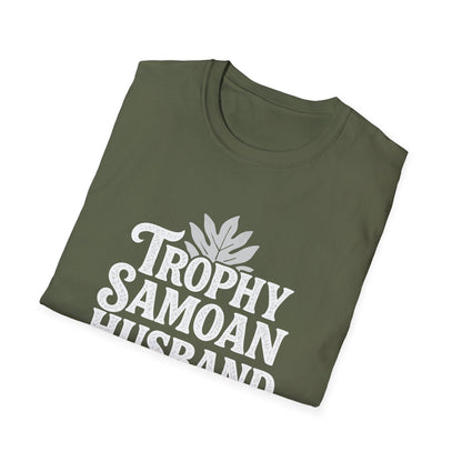 Soft Men's Tee - Trophy Samoan Husband - AU/NZ - The Koko Samoa