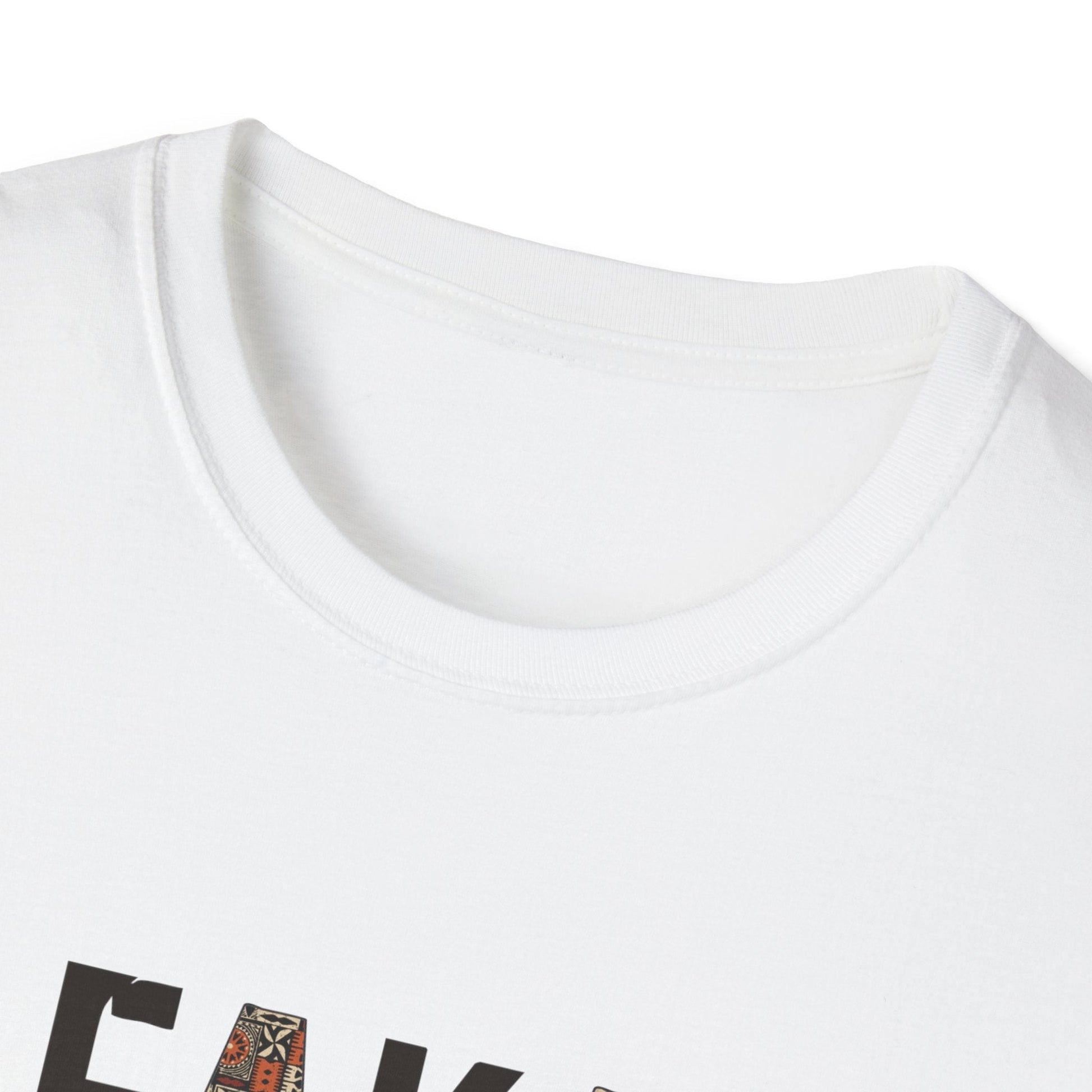 Charcoal soft unisex tee from The Print Bar featuring Afakasi design, ideal for casual wear in AU/NZ.