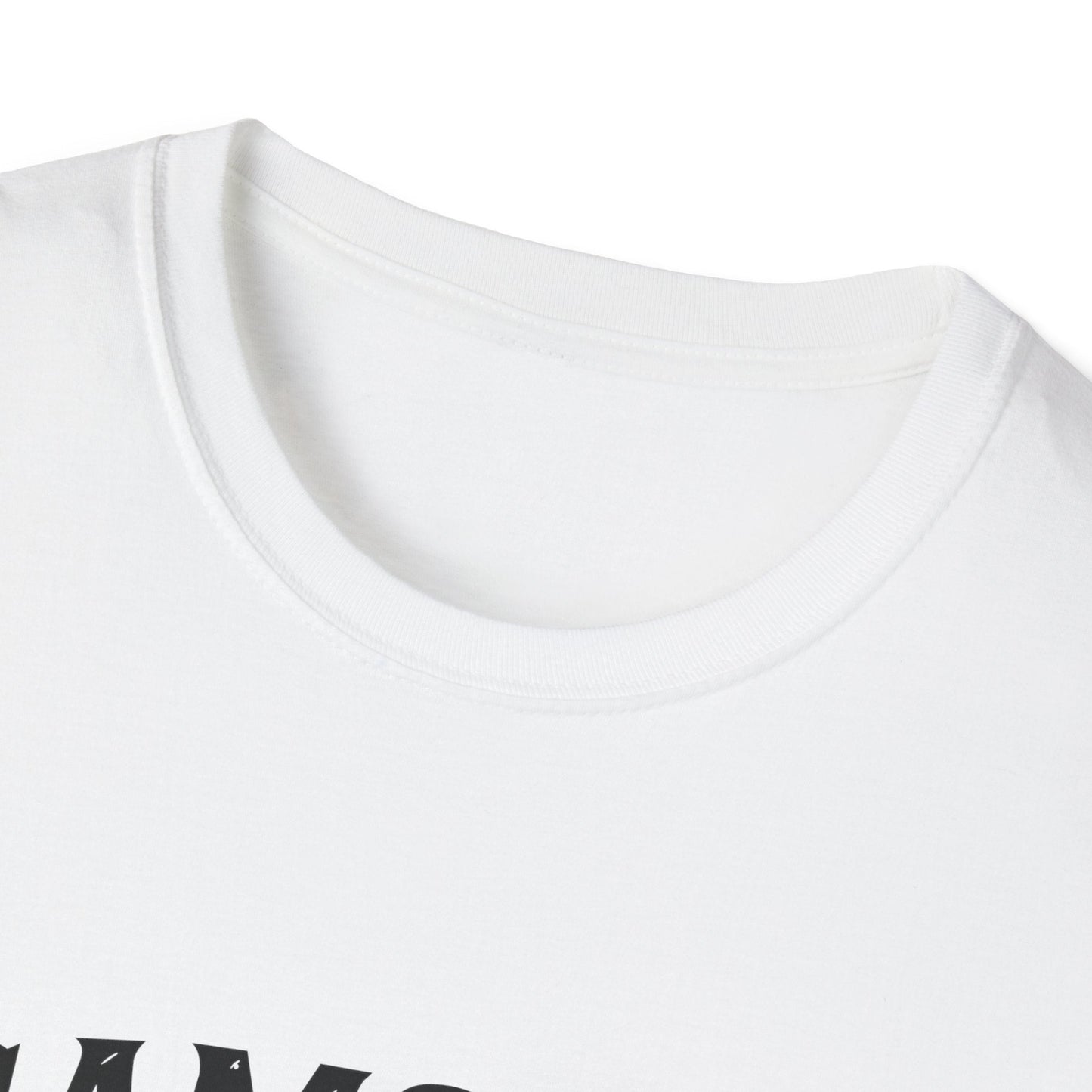 Charcoal soft unisex tee featuring Samoan Queen design by The Print Bar, casual and comfortable unisex t-shirt for men and women.