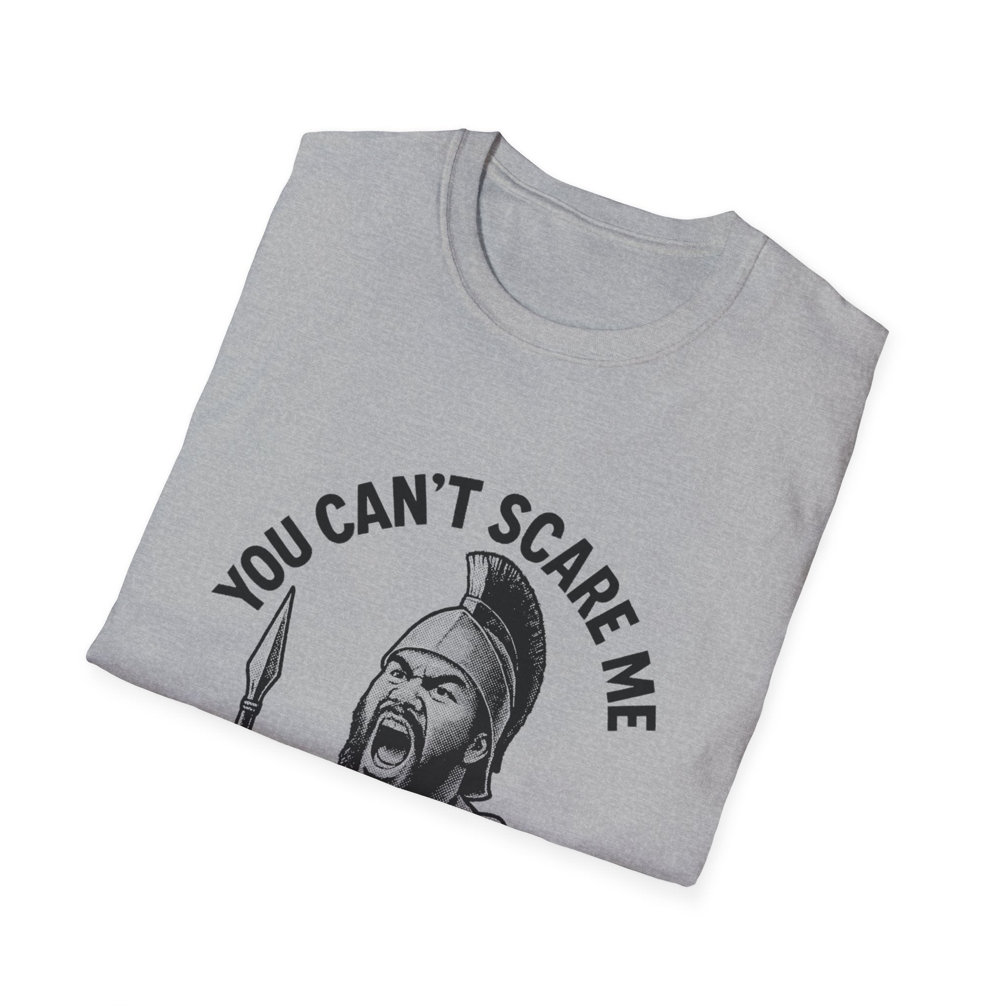 Light blue unisex soft tee from The Print Bar featuring the 300 Cousins design, perfect for casual wear and comfortable fit.