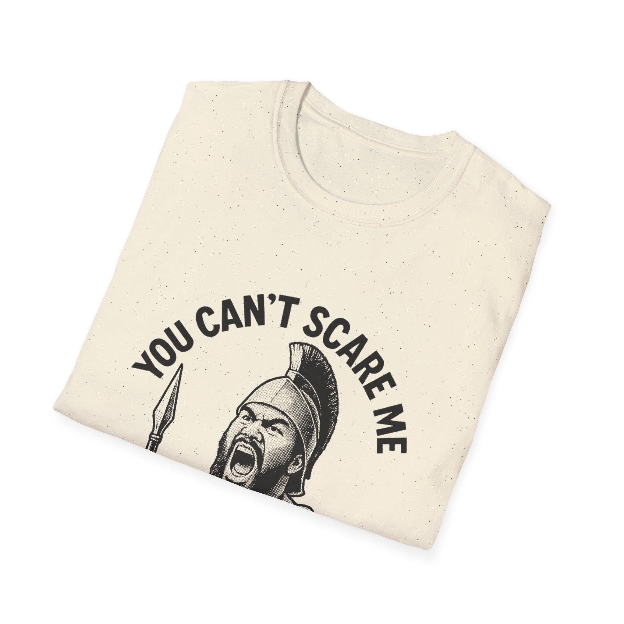 Light blue unisex soft tee from The Print Bar featuring 300 Cousins design, casual fit, and comfortable fabric.