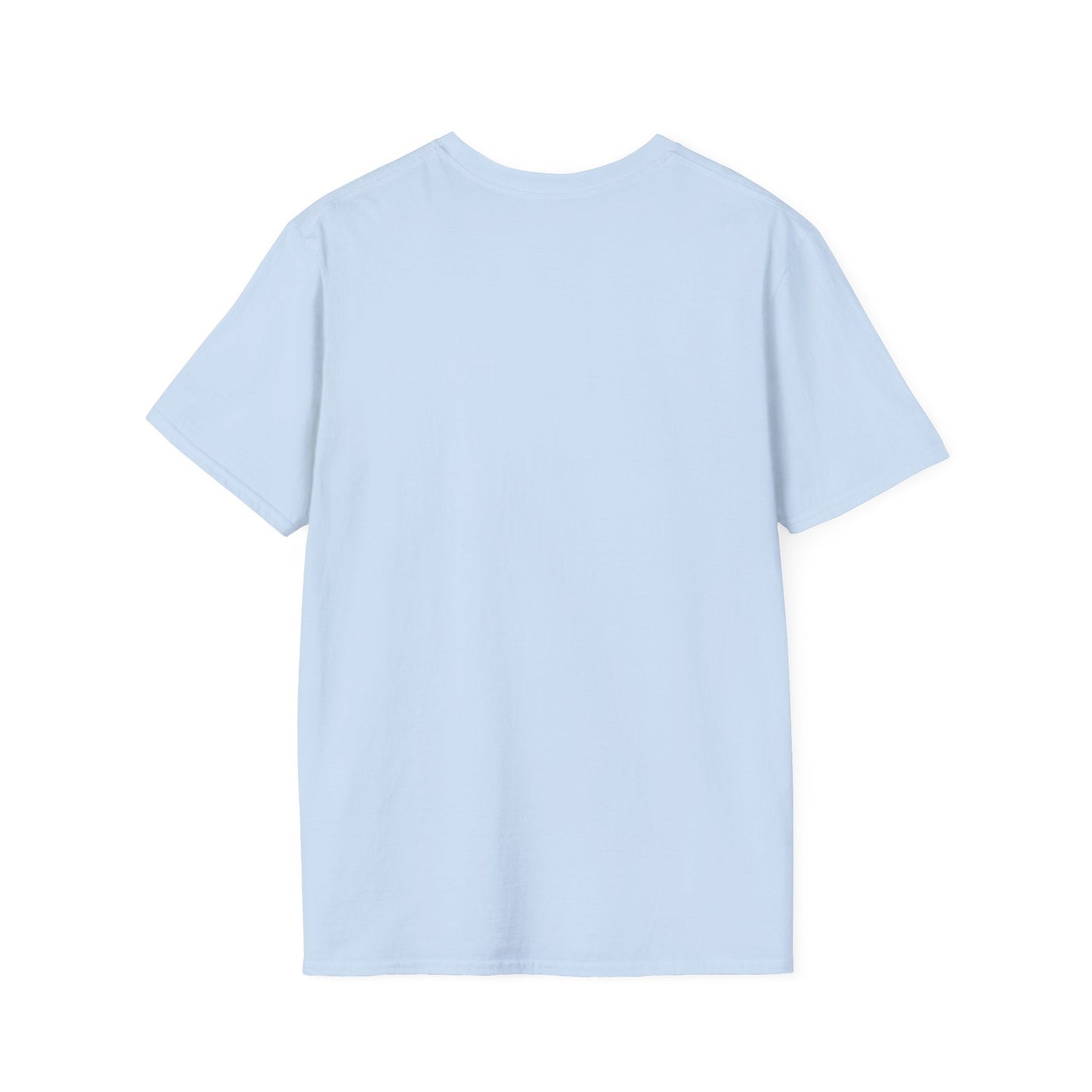 Light blue unisex soft tee from The Print Bar featuring the 300 Cousins design, casual and comfortable for everyday wear.