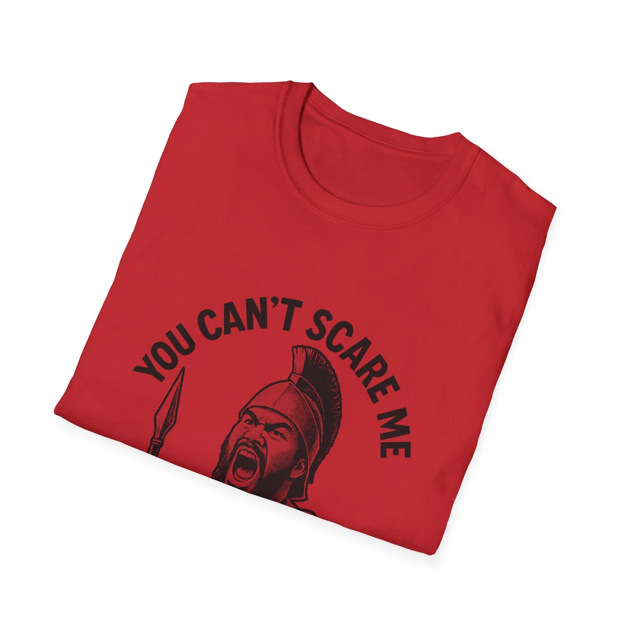 Light blue soft unisex tee from The Print Bar featuring the 300 Cousins design, casual and comfortable for all genders.