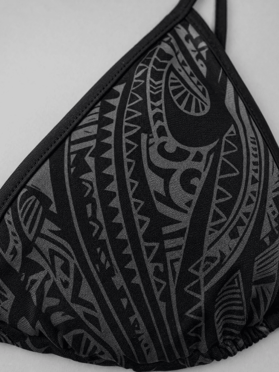 Tie-Side Bikini - Warrior - The Koko Samoa
