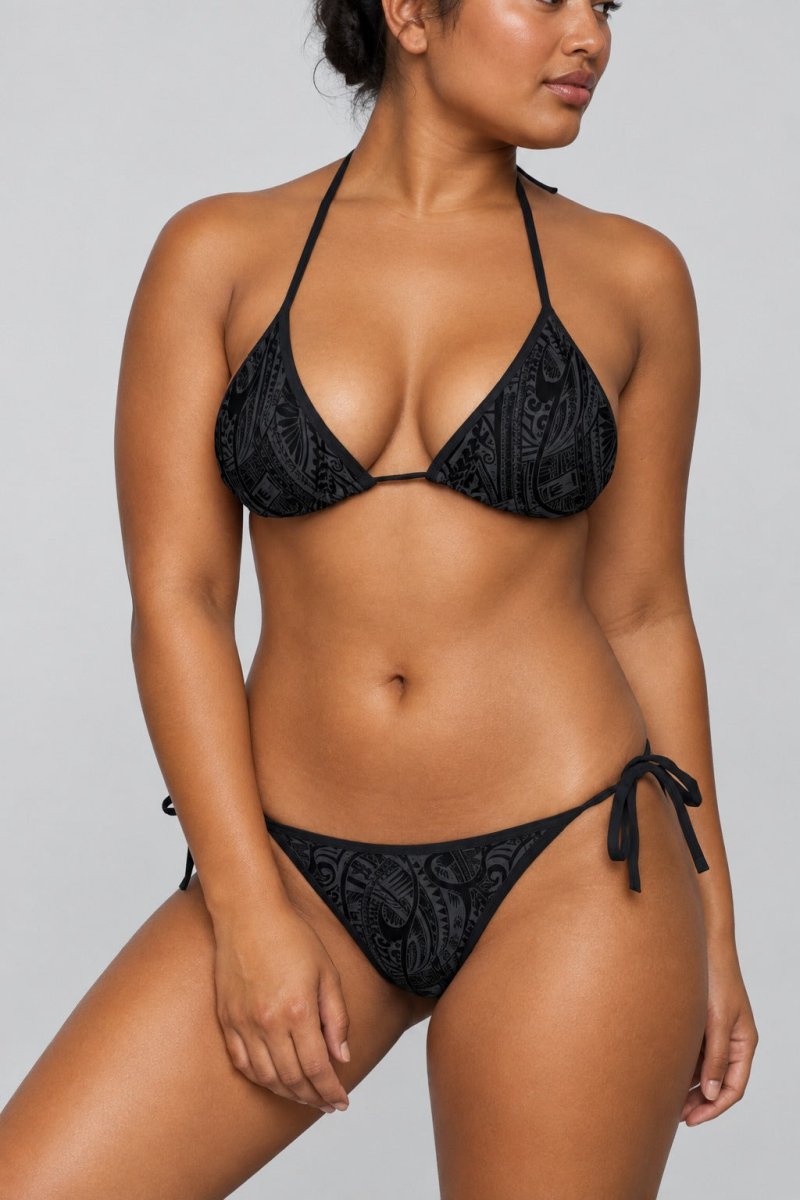 Tie-Side Bikini - Warrior - The Koko Samoa