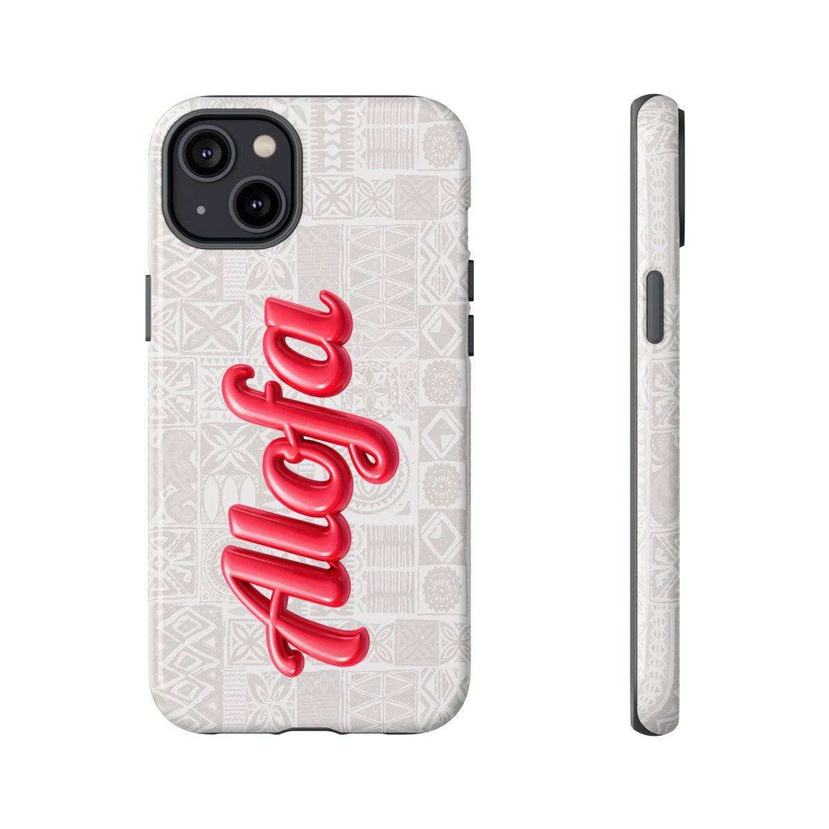 Tough Phone Case Alofa with Koko Samoa design, durable protective cover for smartphones, AU/NZ/USA compatible.