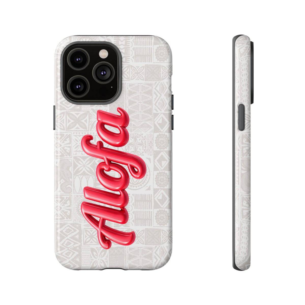 Alofa tough phone case with Samoa Koko design, durable protective cover for smartphones.