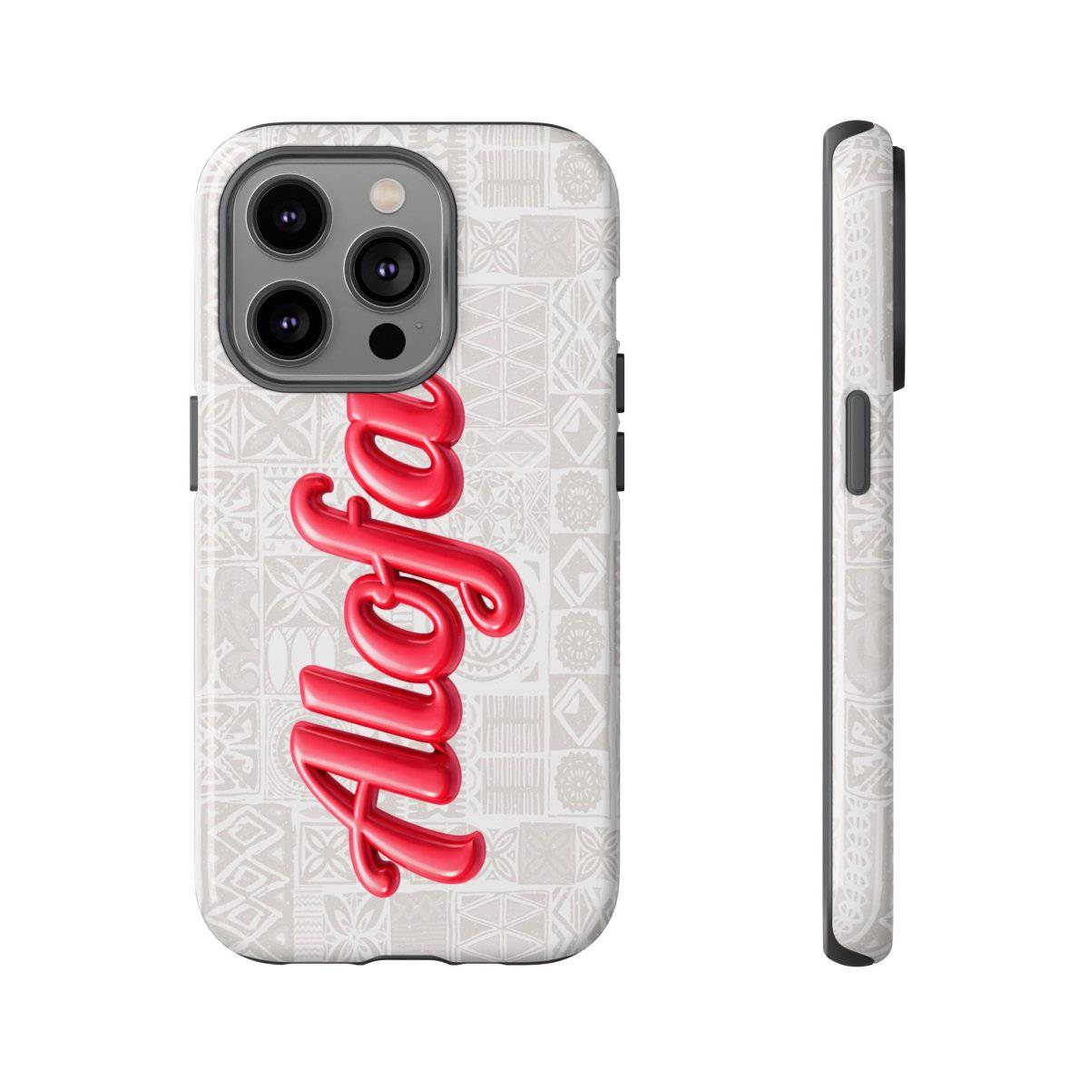 Alofa tough phone case with Samoa Koko design, durable protective cover for smartphones in AU, NZ, and USA.