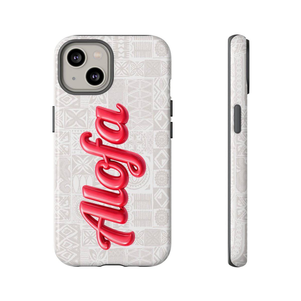 Alofa tough phone case with Koko Samoa design, durable protective cover for smartphones, suitable for AU, NZ, and USA.