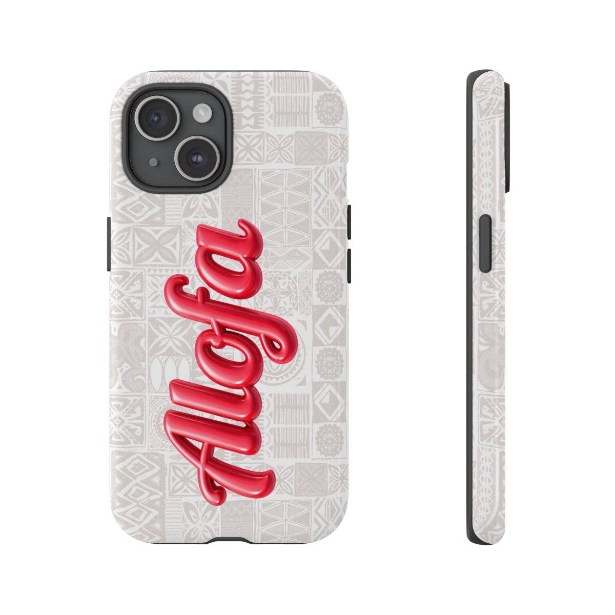 Alofa tough phone case with Samoa design, made for AU/NZ/USA, durable protective cover for smartphones.