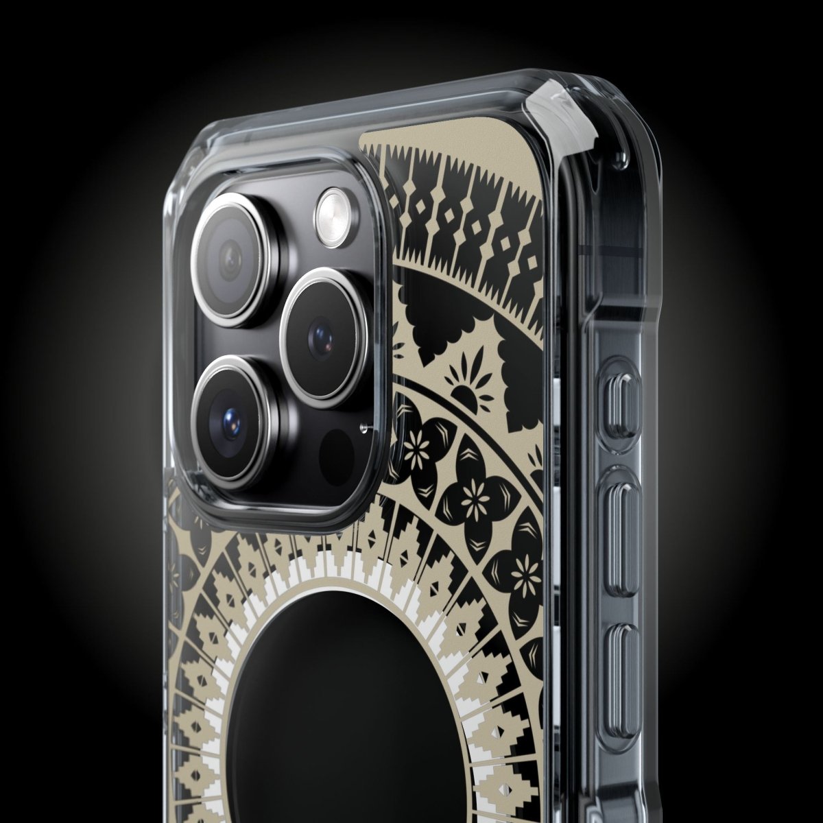 MagSafe clear case for iPhone 16 with Fiji Reversed design, showcasing transparent protection and MagSafe compatibility.