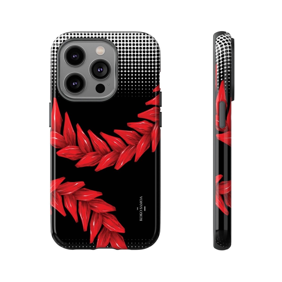 Tough Phone Case Ula Fala design for AU/NZ/USA, durable protective case with vibrant Samoa-inspired artwork.