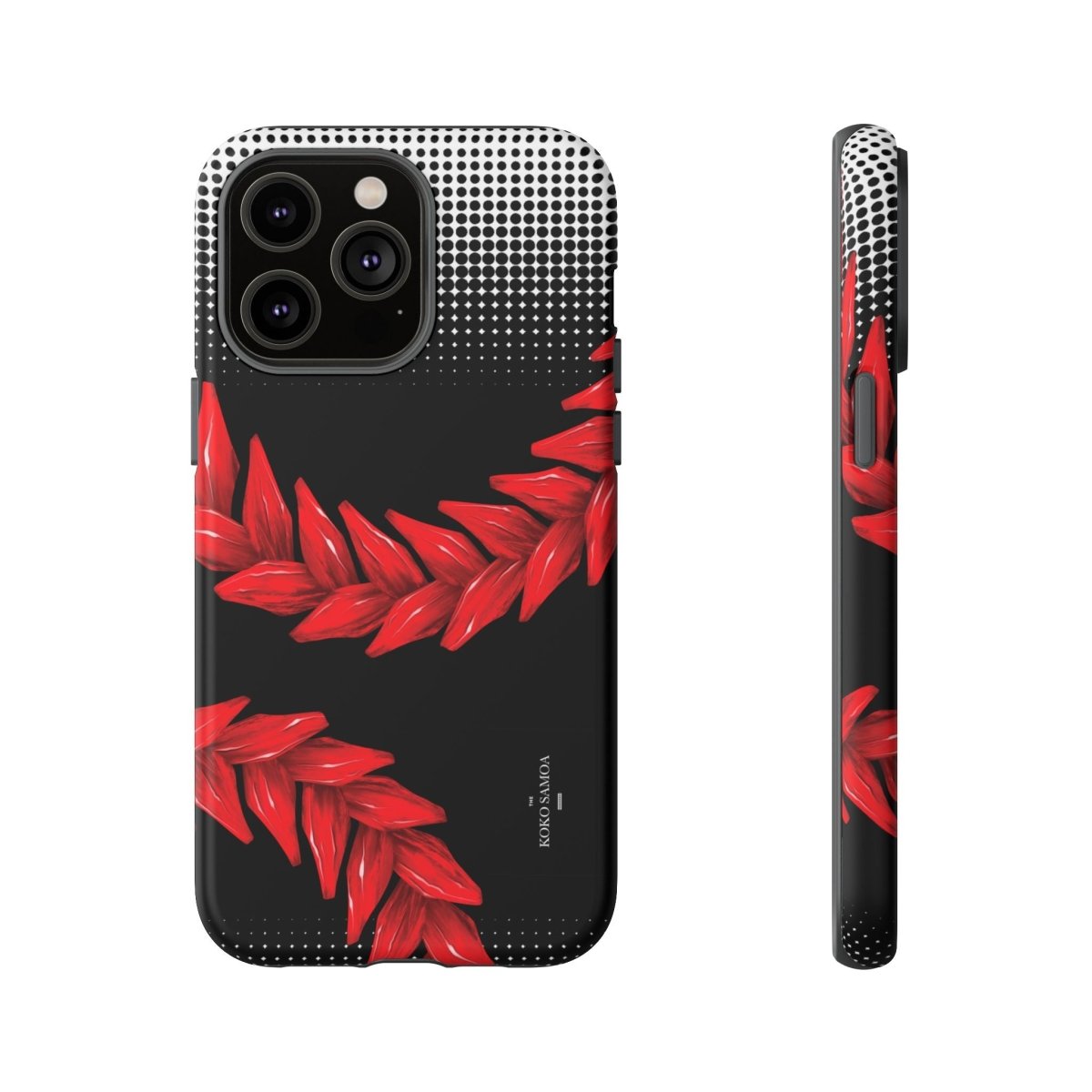 Tough Phone Case Ula Fala design for AU/NZ/USA, durable protective cover with vibrant Samoa-inspired artwork.