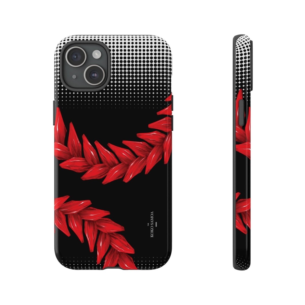 Tough Phone Case Ula Fala design for AU, NZ, and USA, durable protective case with vibrant Samoa-inspired artwork.