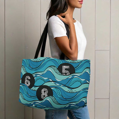 Tote Weekender Bag - 685 Ocean Wave - AU/NZ/USA - The Koko Samoa