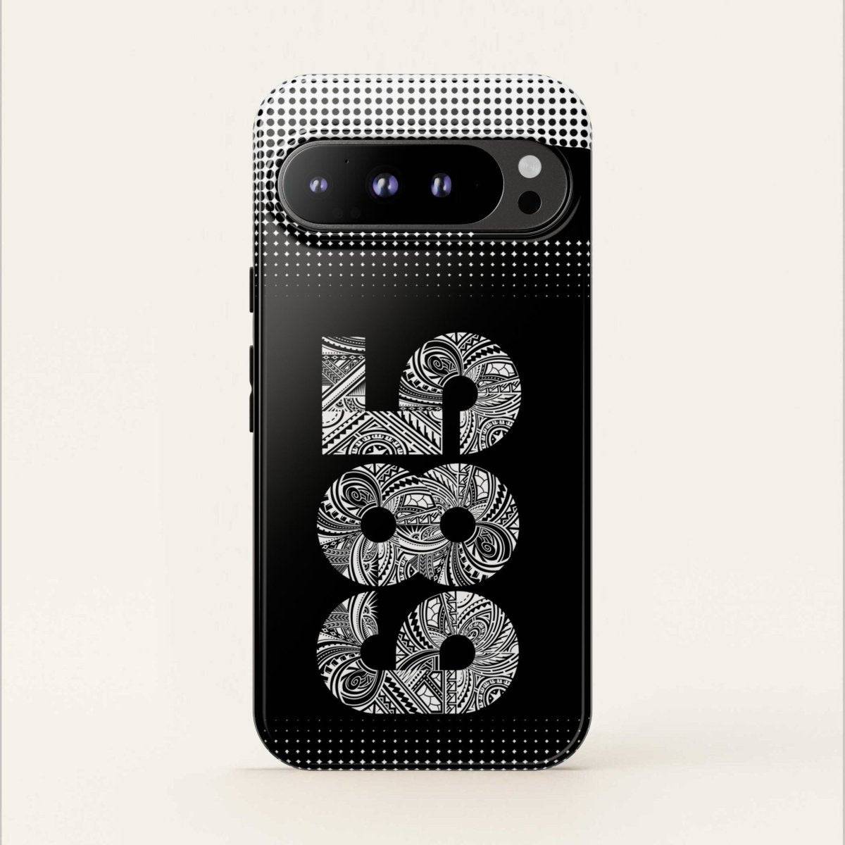 WOYC Tough Phone Case 685 for AU/NZ/USA, featuring a durable design and vibrant Koko Samoa pattern.