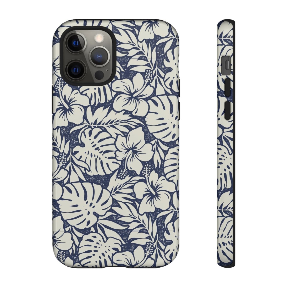 Printify Tough Phone Case with Falefa Breeze design featuring Koko Samoa motifs for AU, NZ, and US models.