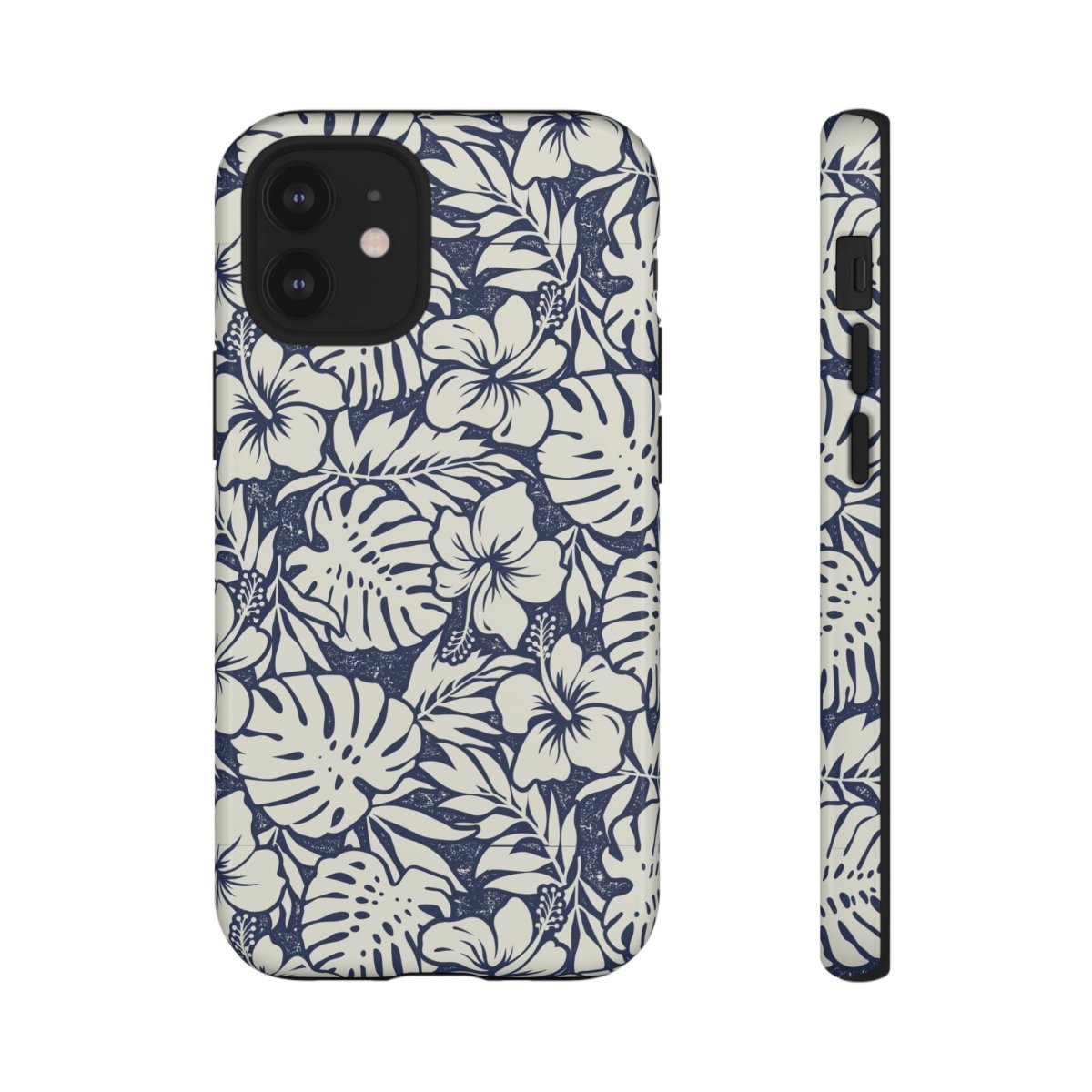 Durable Falefa Breeze phone case with vibrant Polynesian design for AU, NZ, and US models, showcasing tropical patterns.