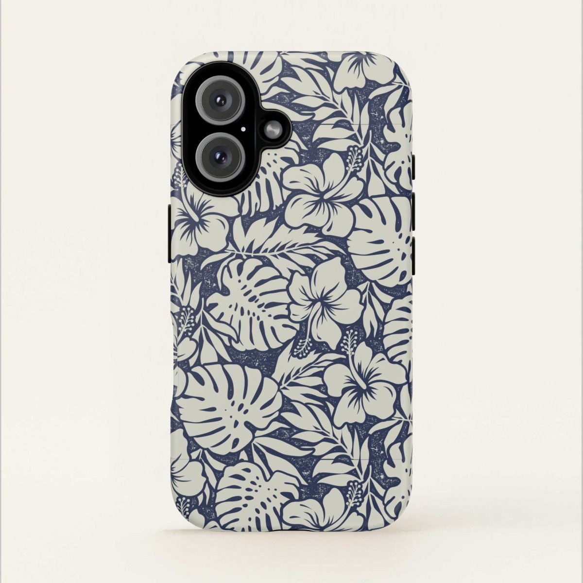 Printify Tough Phone Case with Falefa Breeze design, durable protection for smartphones, featuring vibrant Polynesian artwork.