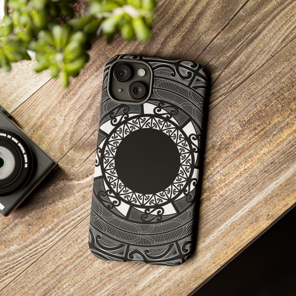 WOYC Māori tough phone case featuring traditional Māori designs, designed for durability and protection for AU, NZ, and USA models.