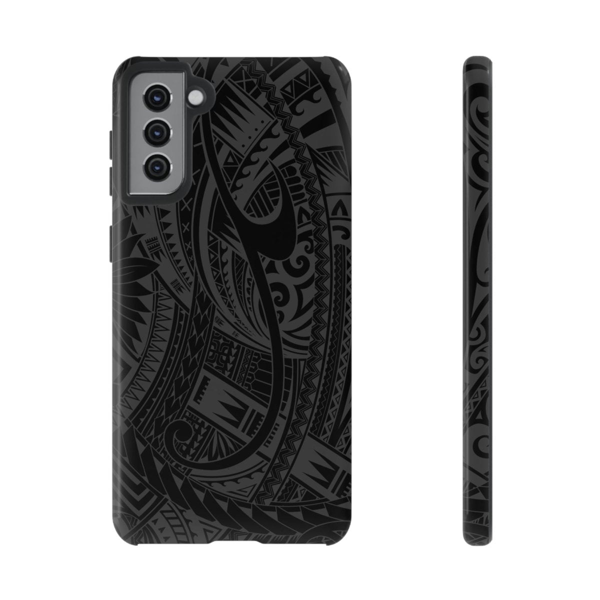 WOYC Warrior tough phone case for AU/NZ/USA, rugged design with bold black and red accents for durable protection.