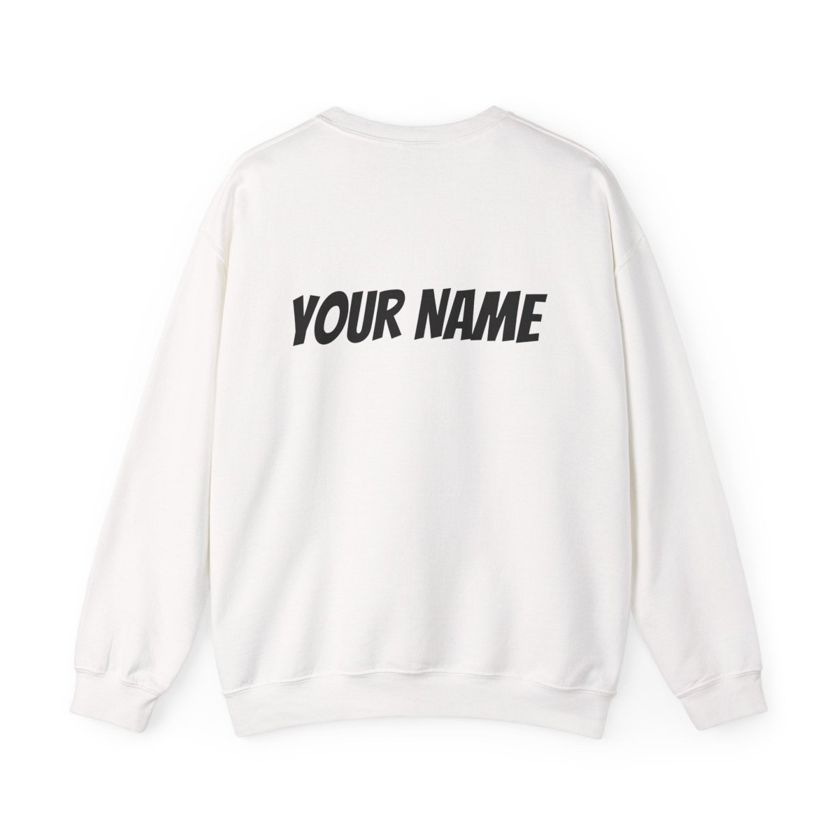 Unisex heavy sweatshirt with "300 Cousins" design from The Print Bar, featuring personalized AU/NZ style and vibrant print.