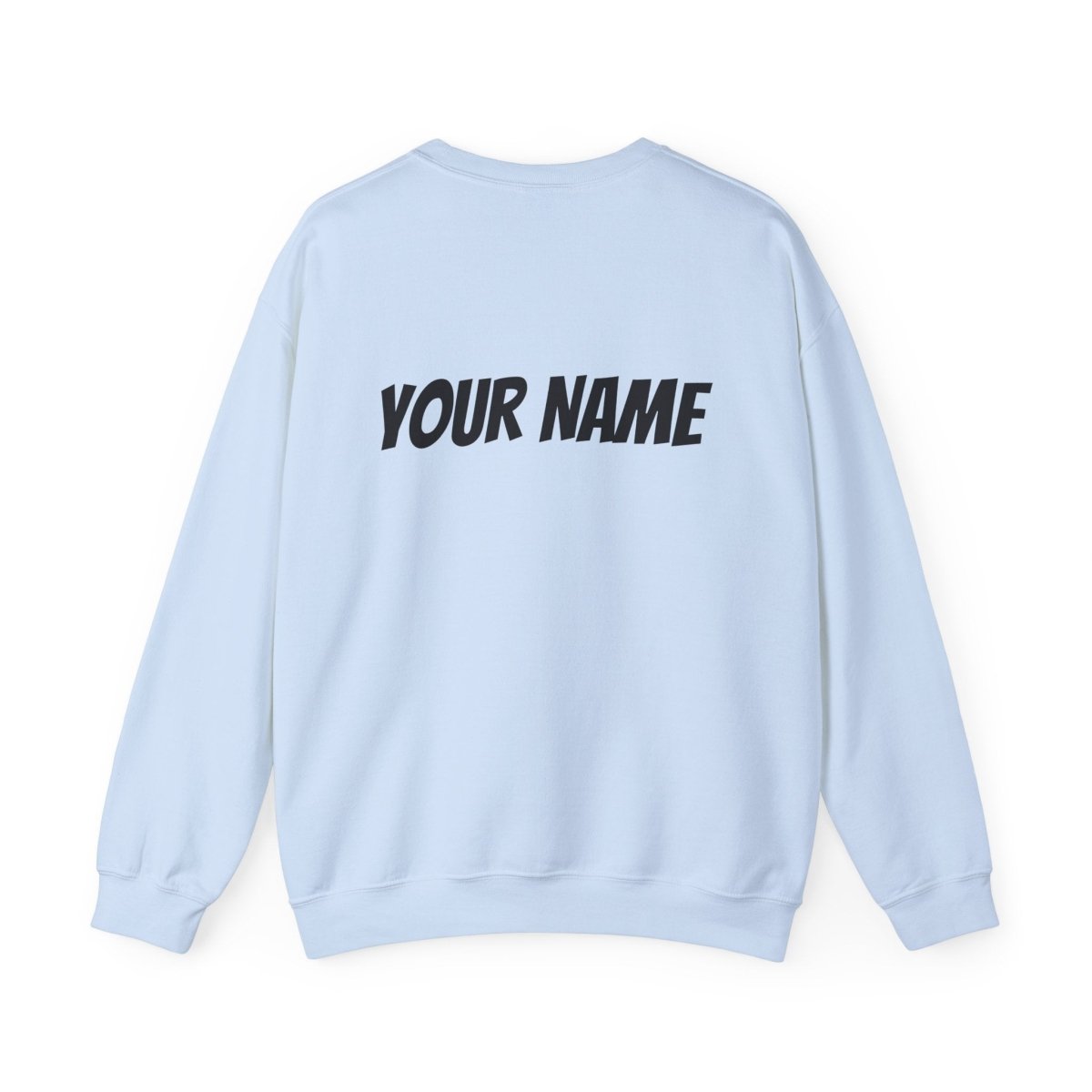 Unisex heavy sweatshirt from 300 Cousins by The Print Bar, featuring personalized design in AU/NZ style, in a casual fit.