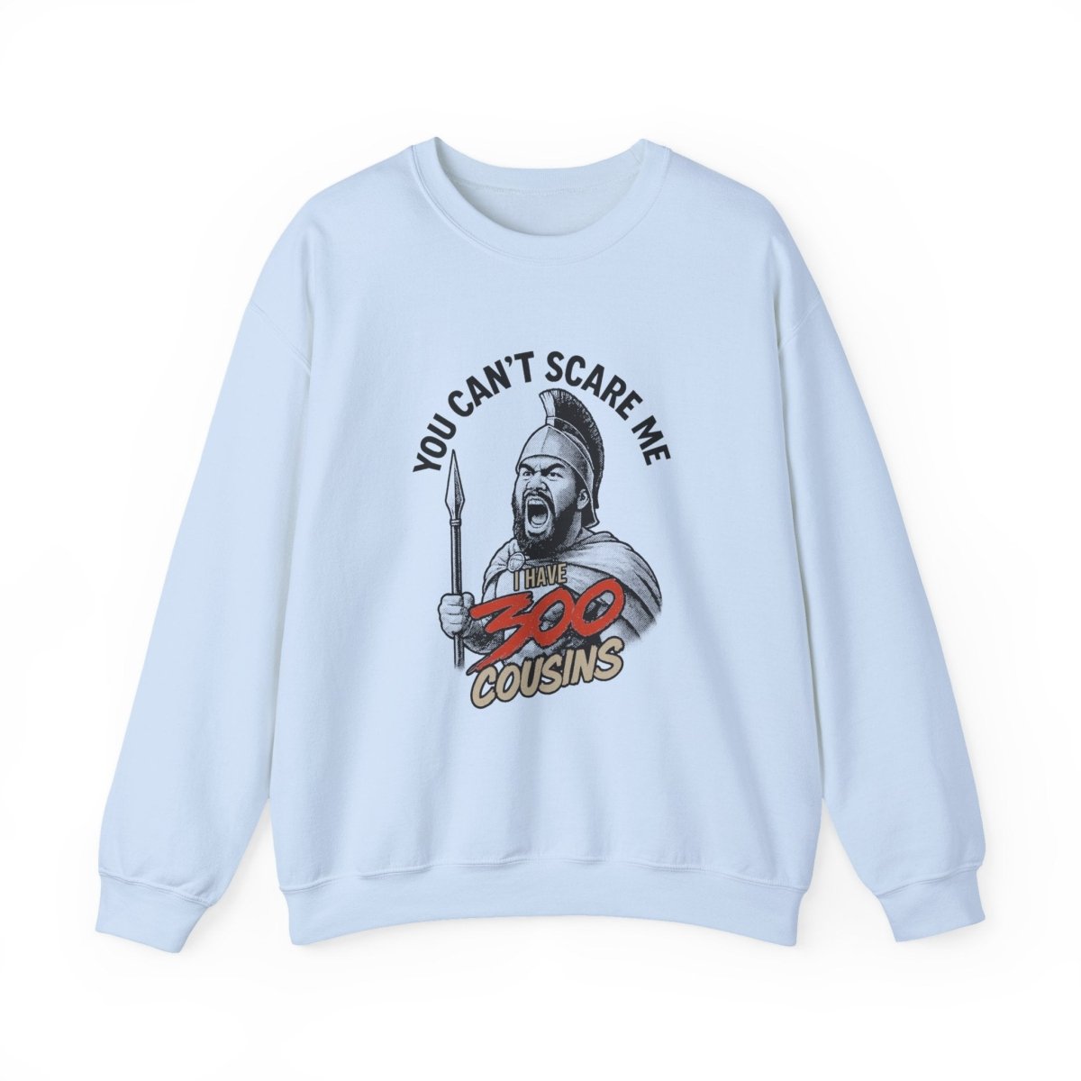 Unisex heavy sweatshirt by The Print Bar featuring 300 Cousins design, personalized for AU/NZ, in a cozy, casual style.