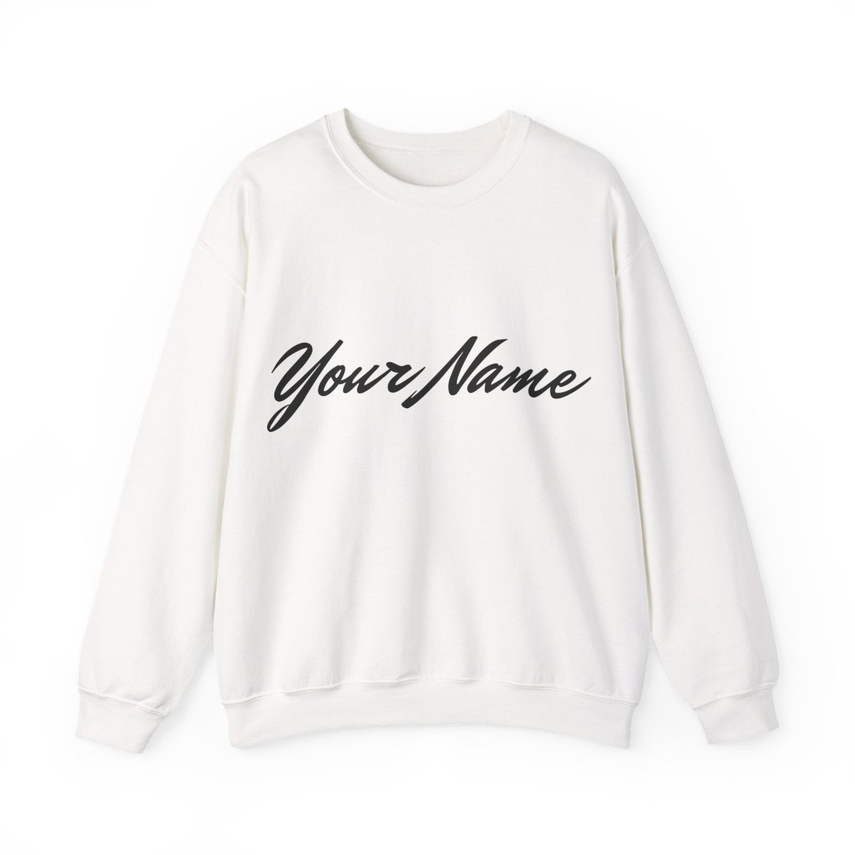 Unisex heavy sweatshirt featuring personalized design, suitable for AU/NZ, in a cozy, casual style.