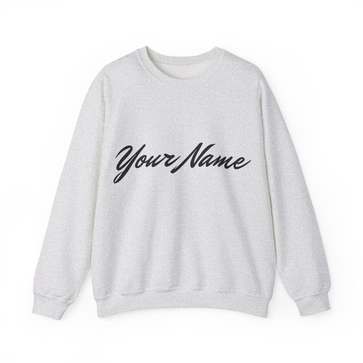 Unisex heavy sweatshirt with personalized design, in a relaxed fit, featuring the AU/NZ themed print.