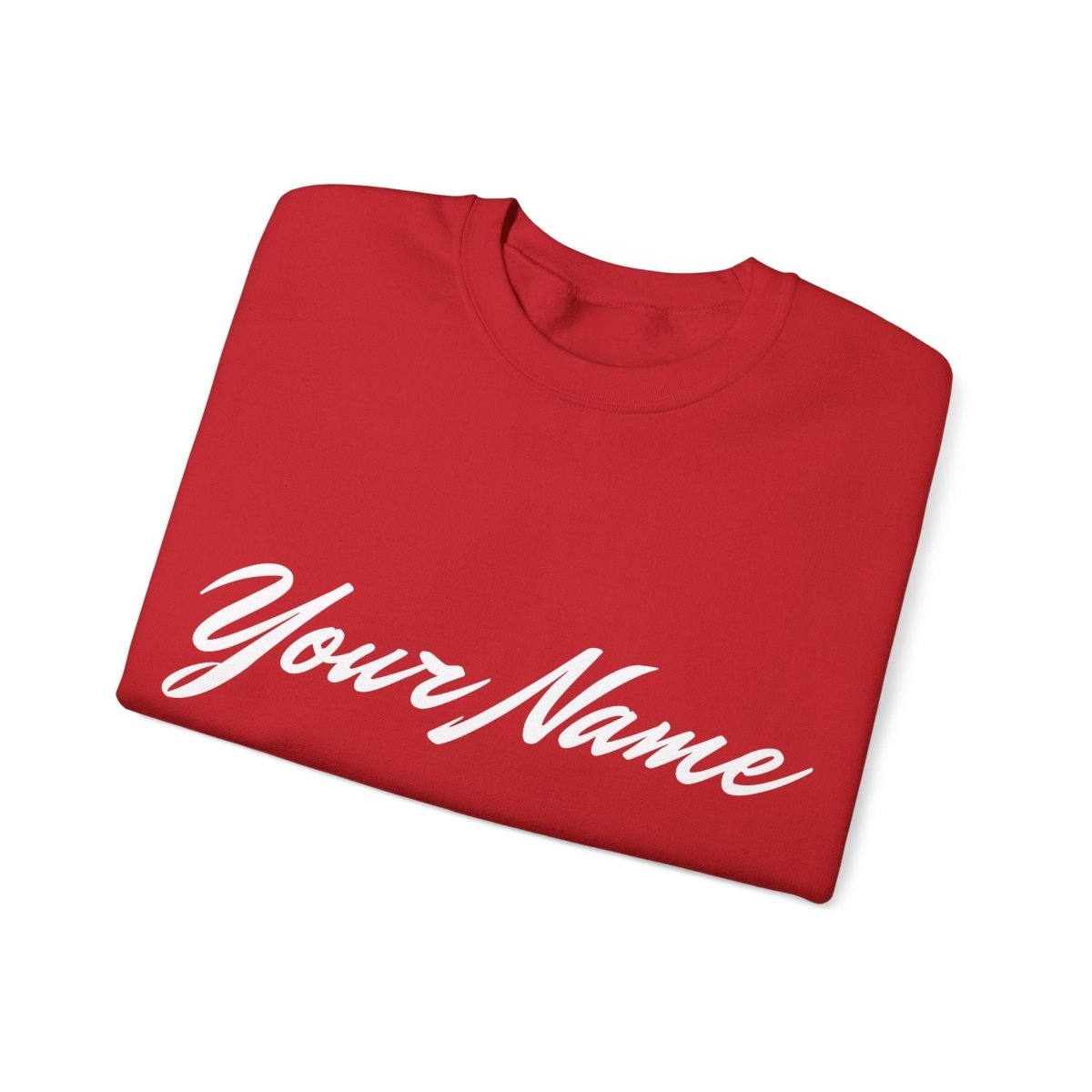 Unisex heavy sweatshirt by The Print Bar with personalized design in AU/NZ style, featuring a comfortable fit and casual look.