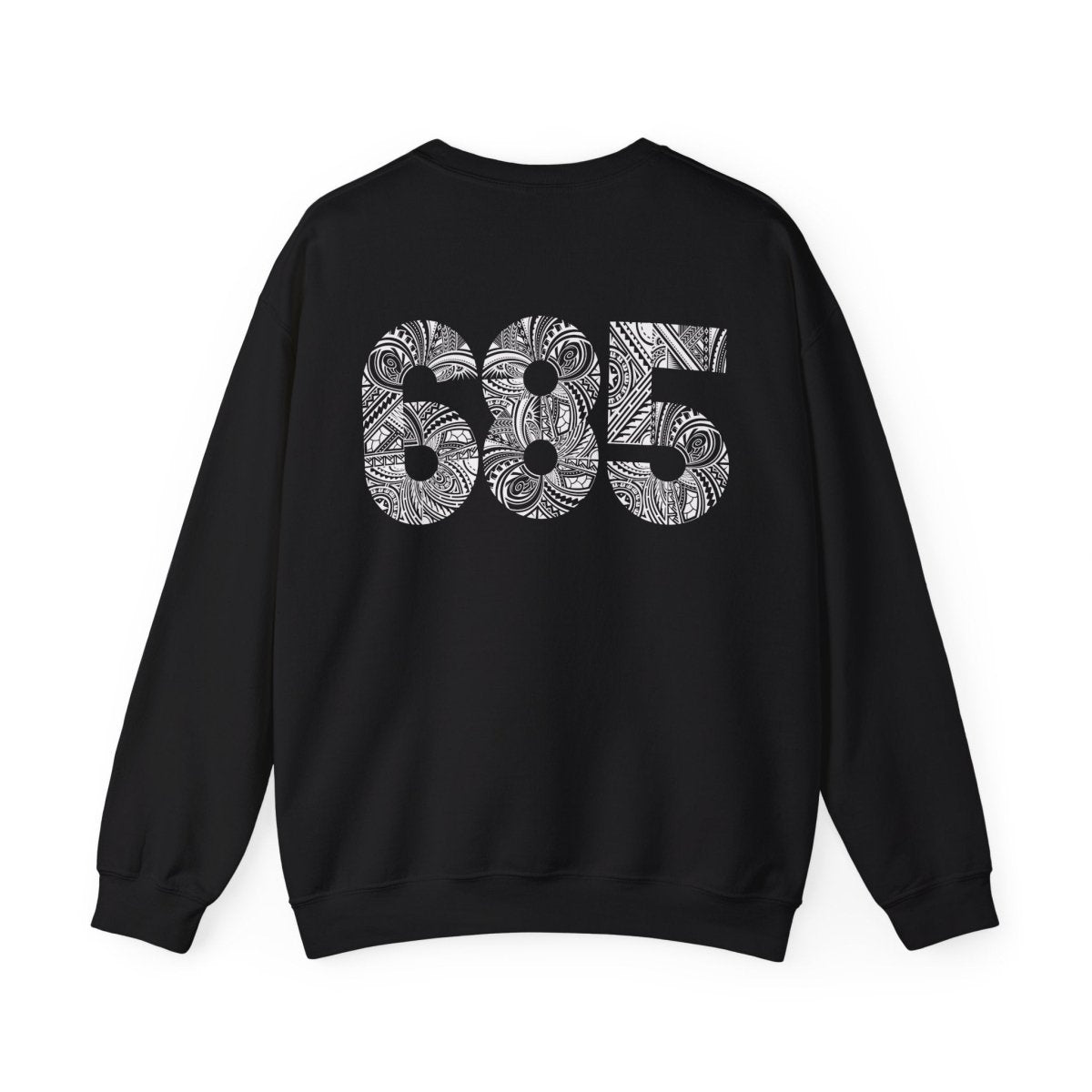 Unisex heavy sweatshirt featuring personalized design with Samoa Koko artwork, in neutral color.